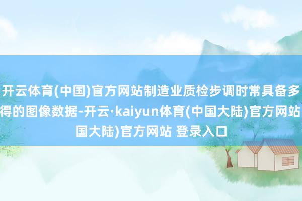 开云体育(中国)官方网站制造业质检步调时常具备多数易于取得的图像数据-开云·kaiyun体育(中国大陆)官方网站 登录入口